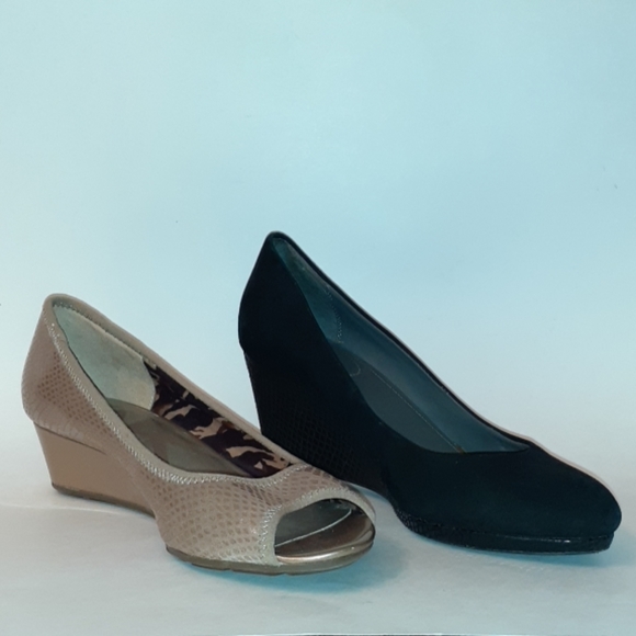Bundle ,Anne Klein ,Calvin Klein wedges.1.5"heels - Picture 1 of 8